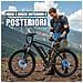 Bicicletta Elettrica Q7 26 Pollici E-bike 250W Batteria Rimovibile 36V10Ah 7 Velocità Autonomia 30-50km LCD - Foto miniatura 8