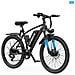 Bicicletta Elettrica Q7 26 Pollici E-bike 250W Batteria Rimovibile 36V10Ah 7 Velocità Autonomia 30-50km LCD - Foto miniatura 1