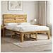 Letto matrimoniale con testiera ROSTOCK Bianco 150 x 200 cm - Foto miniatura 10