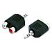 Adattatore Audio 3,5mm / RCA M / F - Foto miniatura 1