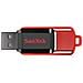 Chiavetta USB 2.0 Cruzer Switch da 64GB, 64 GB colore Nero / Rosso - Foto miniatura 1