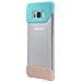 Cover in TPU per Galaxy S8 Plus Colore Menta e Marrone - Foto miniatura 2