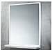 Specchio Rettangolare Cm 45x60 Con Mensola Plastica Bianco - 45x60 2901 - Foto miniatura 1
