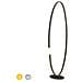 Piantana Lampada Da Terra Led Clarke Nera 32w 1920lm 4000k 42x133cm - Foto miniatura 1