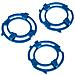 3x Supporto Per Testina Di Rasatura Compatibile Con Philips S5000, S5013, S5050, S5070, S5075, S5077, S5079, S5080, S5082 Rasoio Elettrico, Blu - Foto miniatura 1
