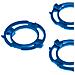 3x Supporto Per Testina Di Rasatura Compatibile Con Philips S5000, S5013, S5050, S5070, S5075, S5077, S5079, S5080, S5082 Rasoio Elettrico, Blu - Foto miniatura 2