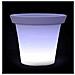V-tac Vt-7808 Lampada Led Da Terra A Forma Di Vaso Light Multicolor Rgb Batteria Ricaricabile Ip54 Con Telecomando - Sku 40211 - Foto miniatura 2