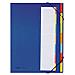 Ordnungsmappe Deskorganizer Color, 7 Fächer, Blau - Foto miniatura 1