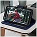 Custodia Iphone 11 Porta Carte In Pelle Funzione Stand Premium Blu - Foto miniatura 2