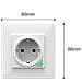 Spina Intelligente Wifi Smarthome Wp850, Montaggio Interrato, Controllo Internet, Applicazione Tuya Smart Dedicata, Compatibile Con Amazon Alexa E Google Home - Foto miniatura 5