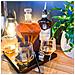 Decanter Per Whisky - Diamante - Set Decanter Per Whisky Di Lusso - Set Per Whisky - 0,9 L - Decanter - Incl. Pietre Da Whisky, Beccuccio Per Versare E 4 Bicchieri Da Whisky - Foto miniatura 5