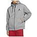 Felpa Da Uomo Con Cappuccio E Full Zip Jumpman Air Grigia Taglia M Codice Ck6679-091 - Foto miniatura 1