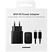 Caricabatterie Super Fast Charging (45W) con cavo da USB Type-C a Type-C - Foto miniatura 1