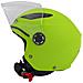 Casco Scooter Moto Bambino Ragazzo Protettivo Certificato Ece2205 Verde Opaco Xl - Foto miniatura 4