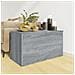 Cassapanca Grigio Sonoma 84x42x46 Cm In Legno Ingegnerizzato - Foto miniatura 3