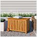 Contenitore Giardino Con Ruote 90x50x58cm Legno Massello Acacia - Foto miniatura 1