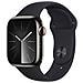 Watch Series 9 GPS + Cellular Cassa 45m in Acciaio inossidabile Grafite con Cinturino Sport Band Mezzanotte - S /M - Foto miniatura 1