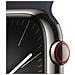 Watch Series 9 GPS + Cellular Cassa 45m in Acciaio inossidabile Grafite con Cinturino Sport Band Mezzanotte - S /M - Foto miniatura 3