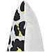 Set Di 2 Cuscini Da Giardino Leopardati Bianco E Nero 45 X 45 Cm Karditsa - Foto miniatura 7