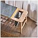 Panca Scarpiera Cassapanca Da Interno Mobile Bagno Naturale-grigio 110x37x44cm Hfsr02-n - Foto miniatura 5