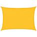 Vela Parasole 160 G /m Rettangolare Giallo 3,5x5 M In Hdpe - Foto miniatura 1