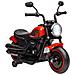 Moto Elettrica Per Bambini 18-36 Mesi Con Rotelle E Fanale, 76x42x57 Cm, Rosso E Nero - Foto miniatura 1