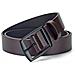 Cintura Da Uomo In Pelle Pu Con Fibbia In Metallo Brown L - Foto miniatura 1