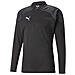 Teamcup 14 Zip Sweatshirt 65798203, Uomini, Nero, L - Foto miniatura 4