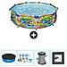 Piscina Fuori Terra - In Giro - 274x66 Cm - Multi - Include Accessori Coordinati Cb3 - Foto miniatura 1