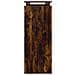 Tavolino Consolle Rovere Fumo 102x30x80 Cm In Legno Multistrato - Foto miniatura 3