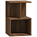 Lusso Casadino -  Comodini 2 Pz Rovere Marrone 35x35x55 Cm In Legno Multistrato - Foto miniatura 4