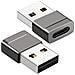 Adattatore Da Usb A Tipo C - Grigio Siderale - Confezione Da 2 - Foto miniatura 1