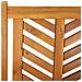 Sedie reclinabili da giardino 6 pcs in legno massello di acacia - Foto miniatura 8