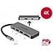87743 replicatore di porte e docking station per laptop USB 3.2 Gen 1 (3.1 Gen 1) Type-C Grigio - Foto miniatura 2