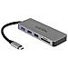 87743 replicatore di porte e docking station per laptop USB 3.2 Gen 1 (3.1 Gen 1) Type-C Grigio - Foto miniatura 1