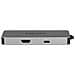87743 replicatore di porte e docking station per laptop USB 3.2 Gen 1 (3.1 Gen 1) Type-C Grigio - Foto miniatura 5