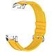 Cinturino Giallo In Nylon E Tela Compatibile Con Xiaomi Mi Band 10/9/8 - Foto miniatura 1