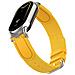 Cinturino Giallo In Nylon E Tela Compatibile Con Xiaomi Mi Band 10/9/8 - Foto miniatura 4