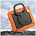 Custodia Per Ipad Pro 3/2/1 11"" Supporto E Alloggiamento Per Stilo Arancione - Foto miniatura 3