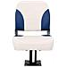 Set Sedile per Barca Pieghevole 4 pz Blu e Bianco 41x36x48 cm - Foto miniatura 3