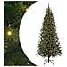 Albero di Natale artificiale con 300 LED Verde 210 cm PE e PVC - Foto miniatura 1