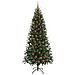 Albero di Natale artificiale con 300 LED Verde 210 cm PE e PVC - Foto miniatura 4