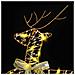 Renne LED con 80 LED 4 pcs Oro PET - Foto miniatura 5