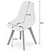 Sedia KITO - Design ergonomico per soggiorno e ufficio, KAWA - Foto miniatura 7
