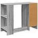 Scrivania Grigio Sonoma 100 x 40 x 75 cm Legno multistrato - Foto miniatura 8