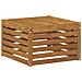 Set divani 6 pcs Naturale Legno di Acacia Massello - Foto miniatura 5