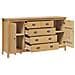 Credenza con cassetto HILL Marrone miele 154 x 40 x 80 cm - Foto miniatura 4