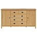 Credenza con cassetto HILL Marrone miele 154 x 40 x 80 cm - Foto miniatura 5