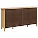 Credenza con cassetto HILL Marrone miele 154 x 40 x 80 cm - Foto miniatura 7