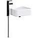 Lavabo da bagno Nero Opaco 49 x 37 x 14 cm Metallo - Foto miniatura 5